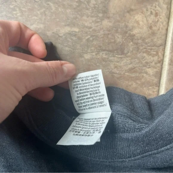 Pink Victorias Secret tie dye crop crew neck sweatshirt - Picture 5 of 8